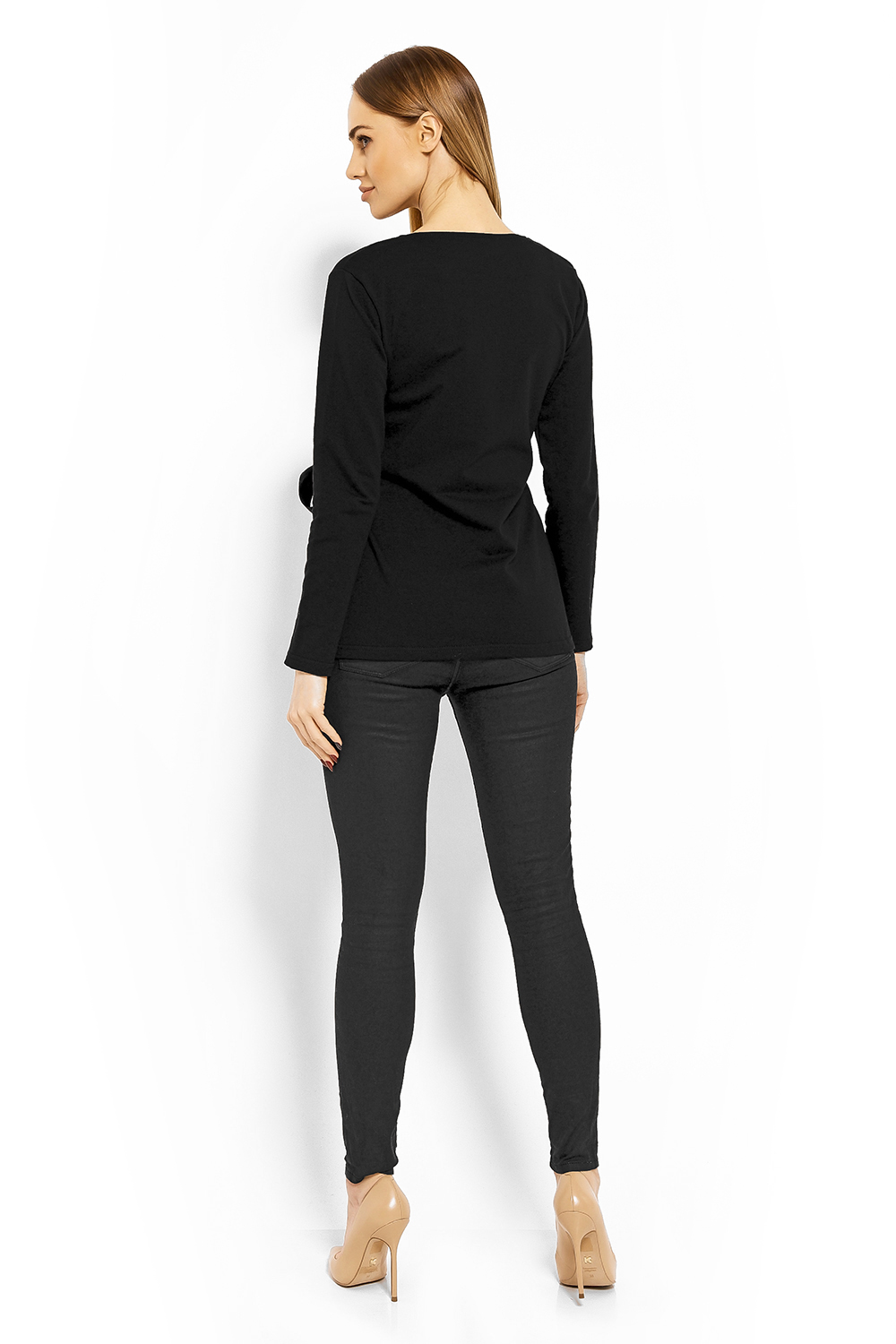 Bluzka Model 1626 Black - PeeKaBoo113245 - Czarny - obrazek 3