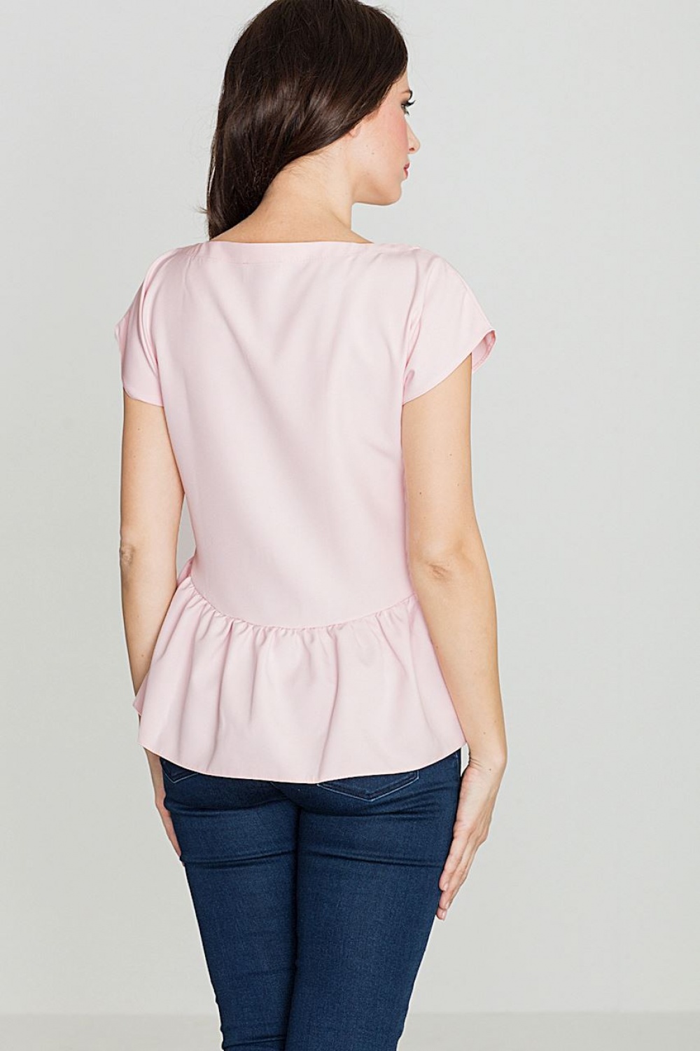 Bluzka Model K396 Pink - Lenitif114304 - Różowy - obrazek 2