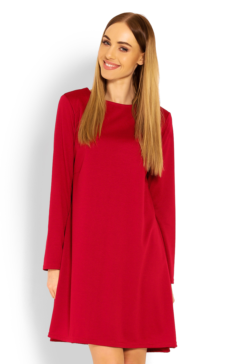 Sukienka Model 1359 Red - PeeKaBoo114517 - Czerwony