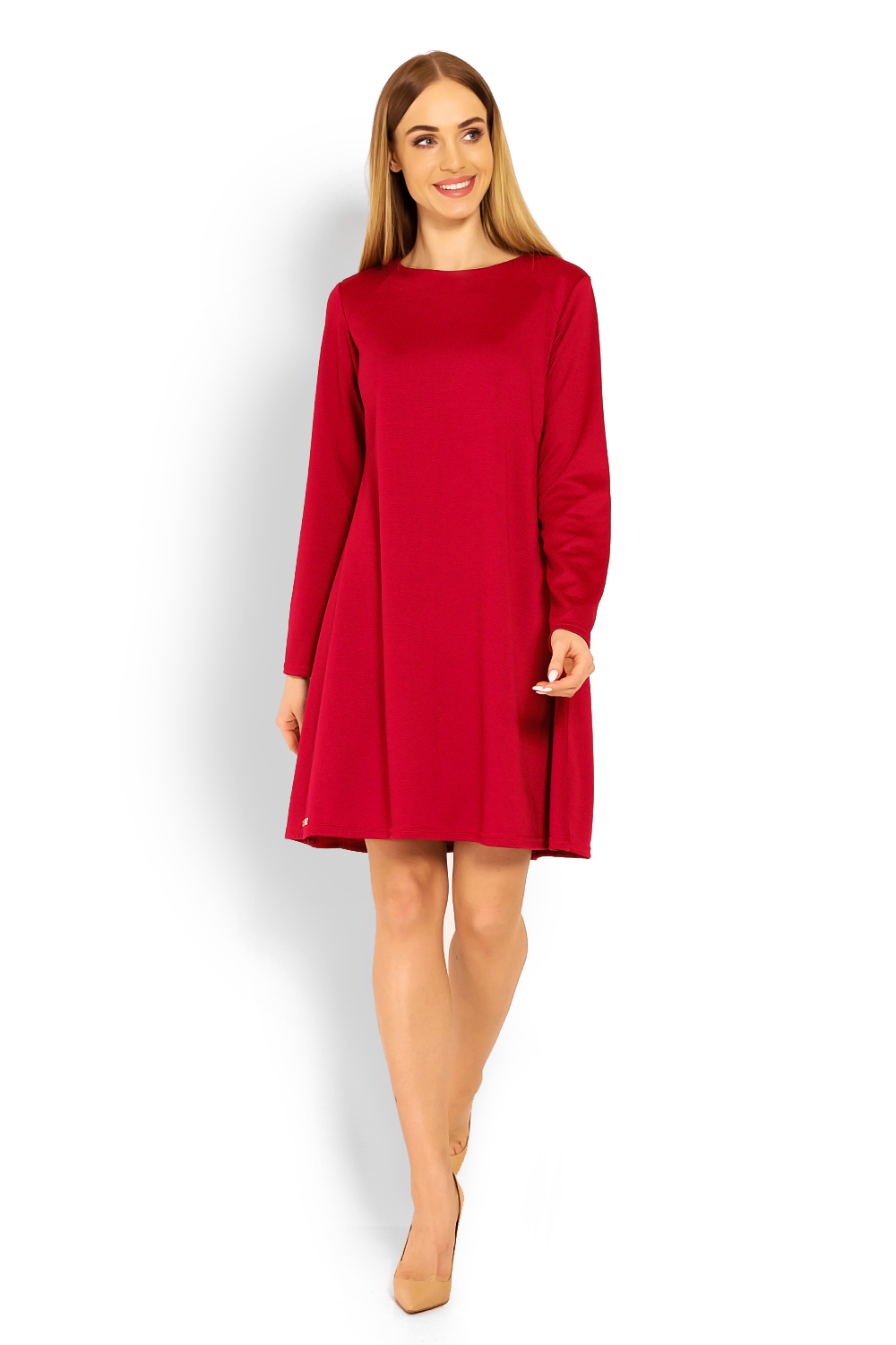 Sukienka Model 1359 Red - PeeKaBoo114517 - Czerwony - obrazek 2