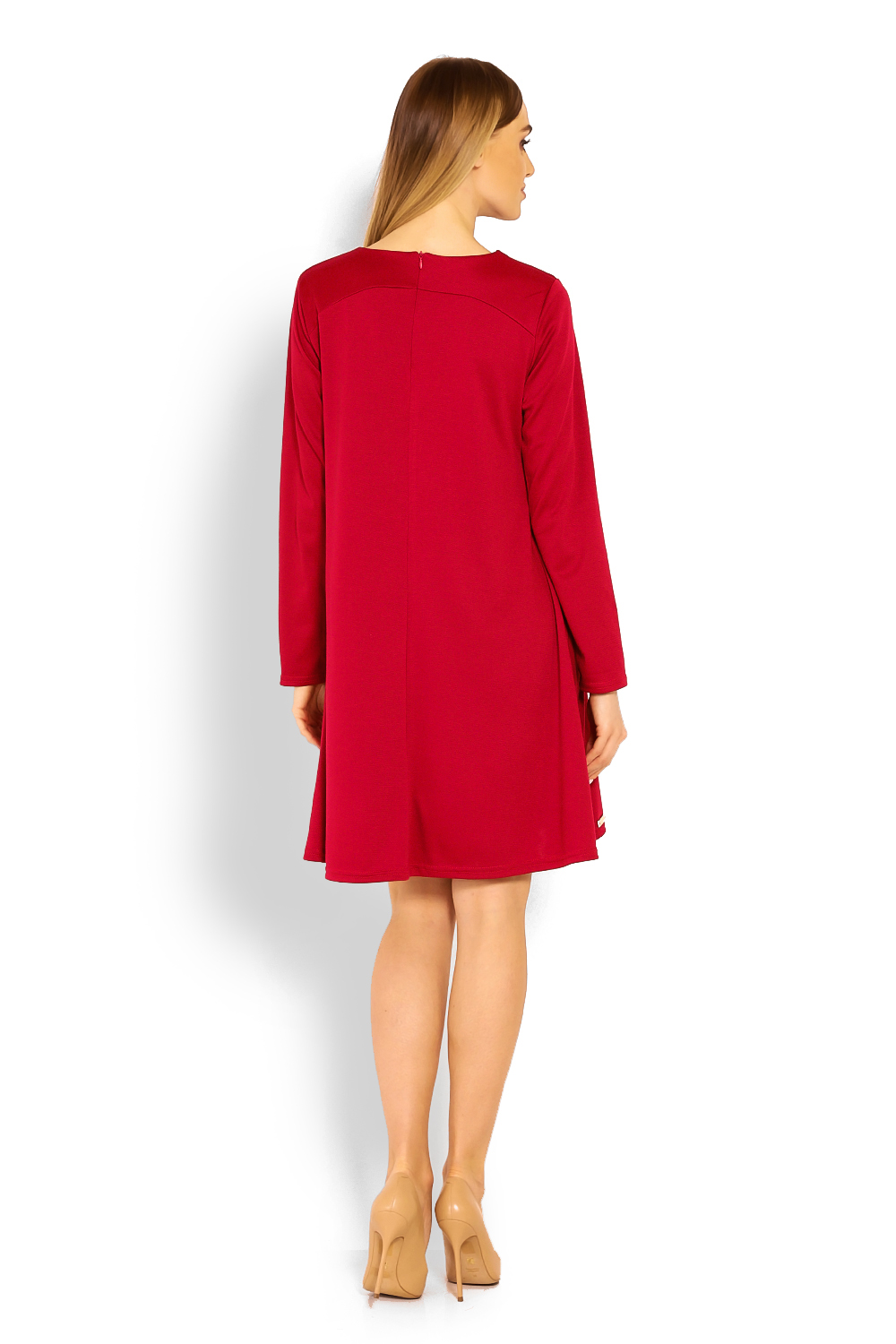 Sukienka Model 1359 Red - PeeKaBoo114517 - Czerwony - obrazek 3