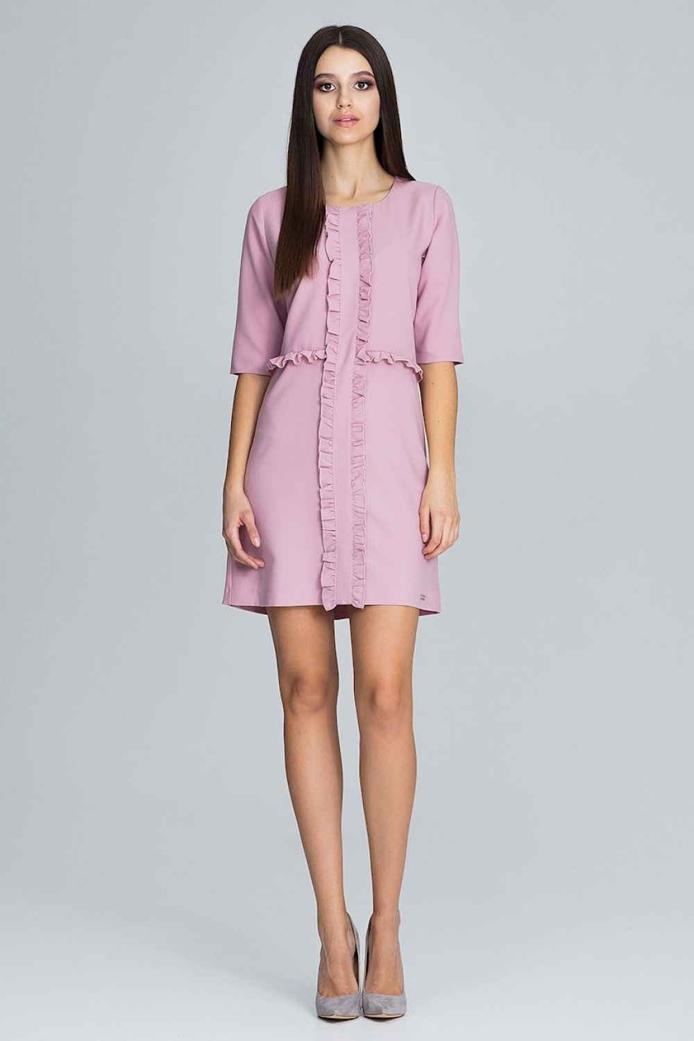 Sukienka Model M618 Pink - Figl116233 - Różowy