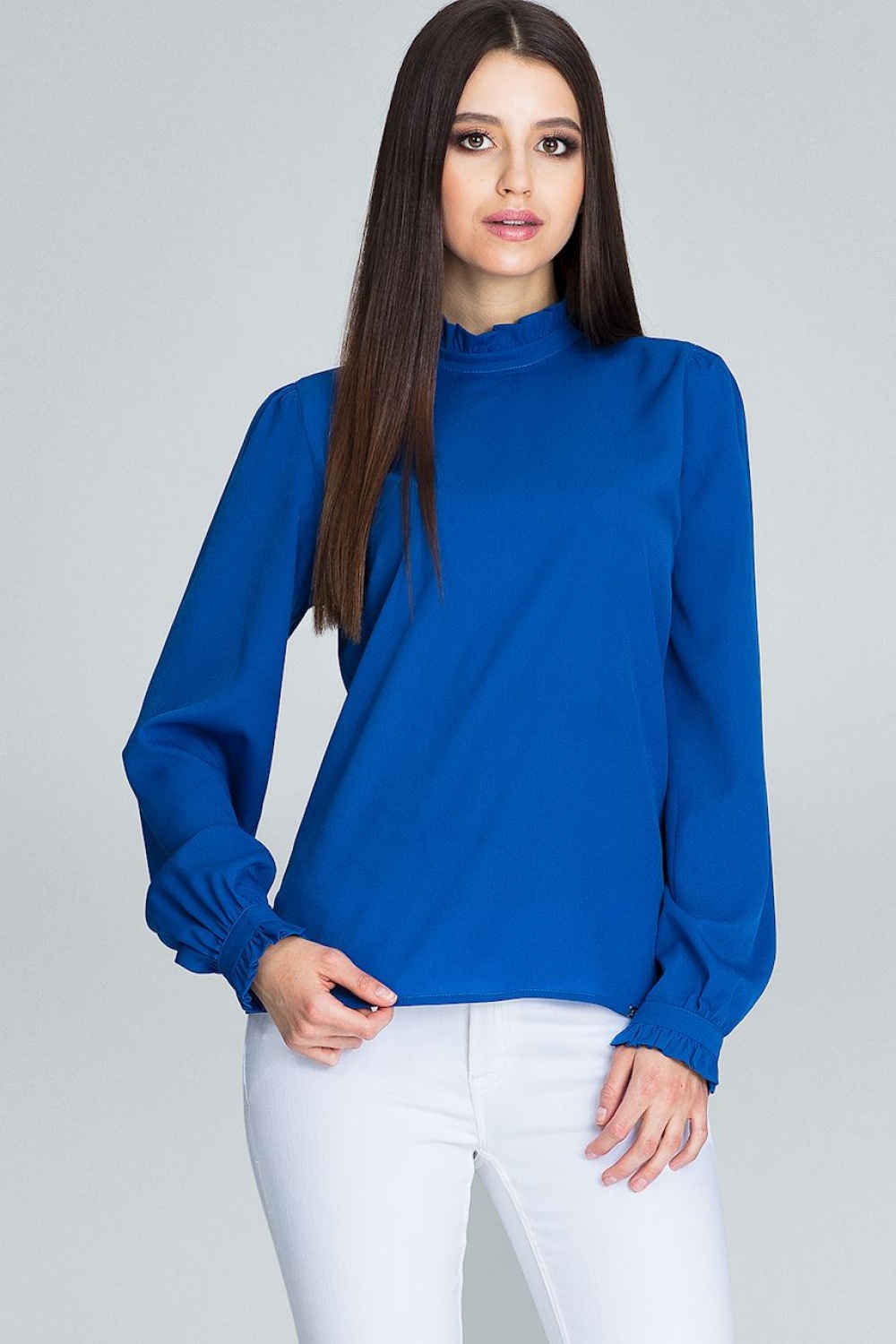 Bluzka Model M595 Blue - Figl116367 - Niebieski
