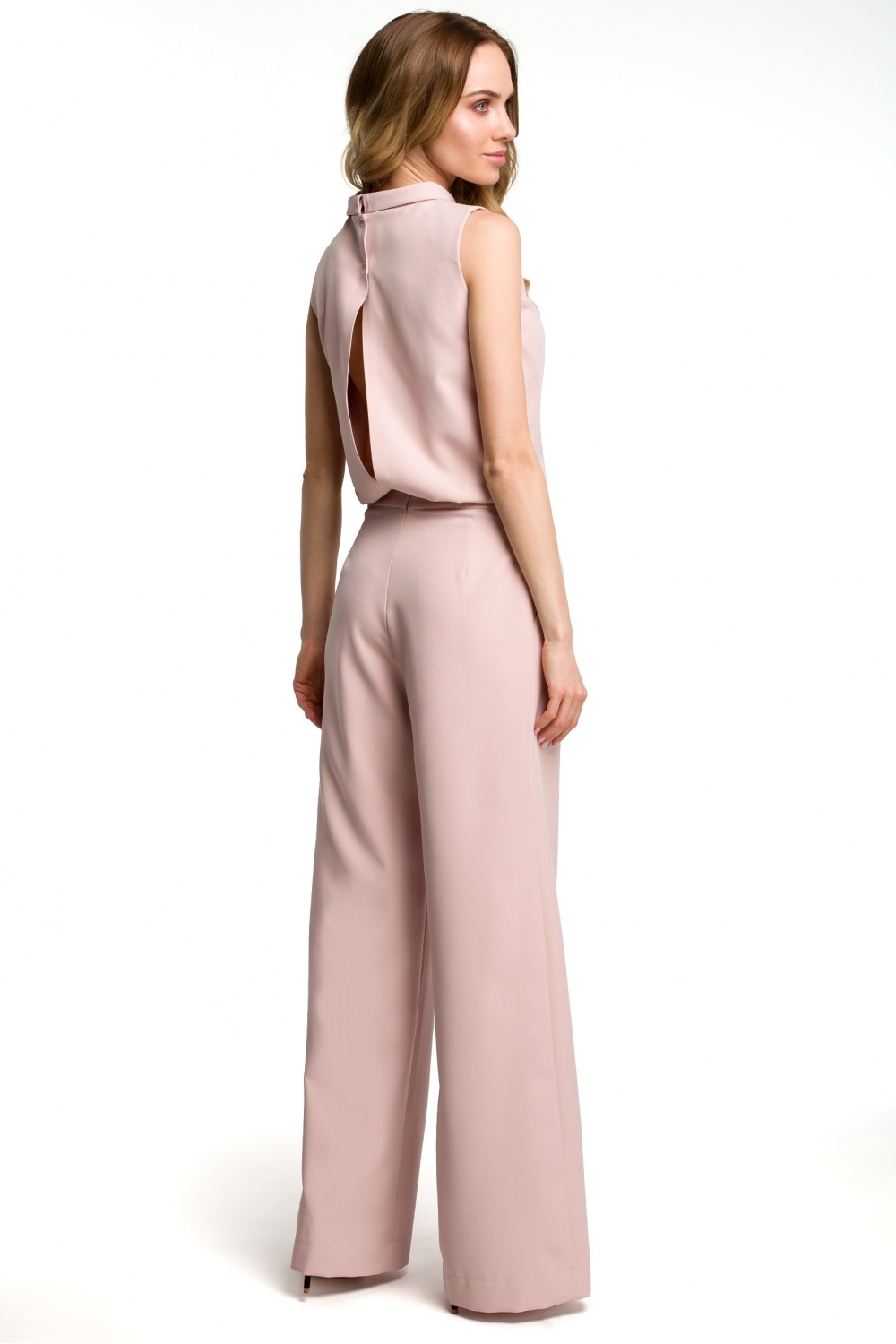 Kombinezon Damski Model MOE382 Powder Pink - Moe117567 - Różowy - obrazek 2