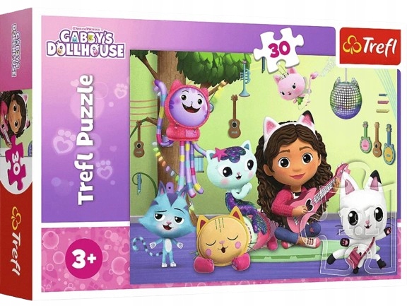 TREFL 18301 Puzzle 30 Gabi i jej uroczy domek