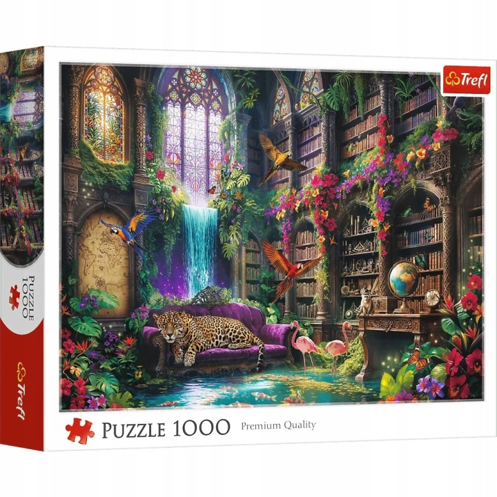 TREFL 10975 Puzzle 1000 Magiczna biblioteka