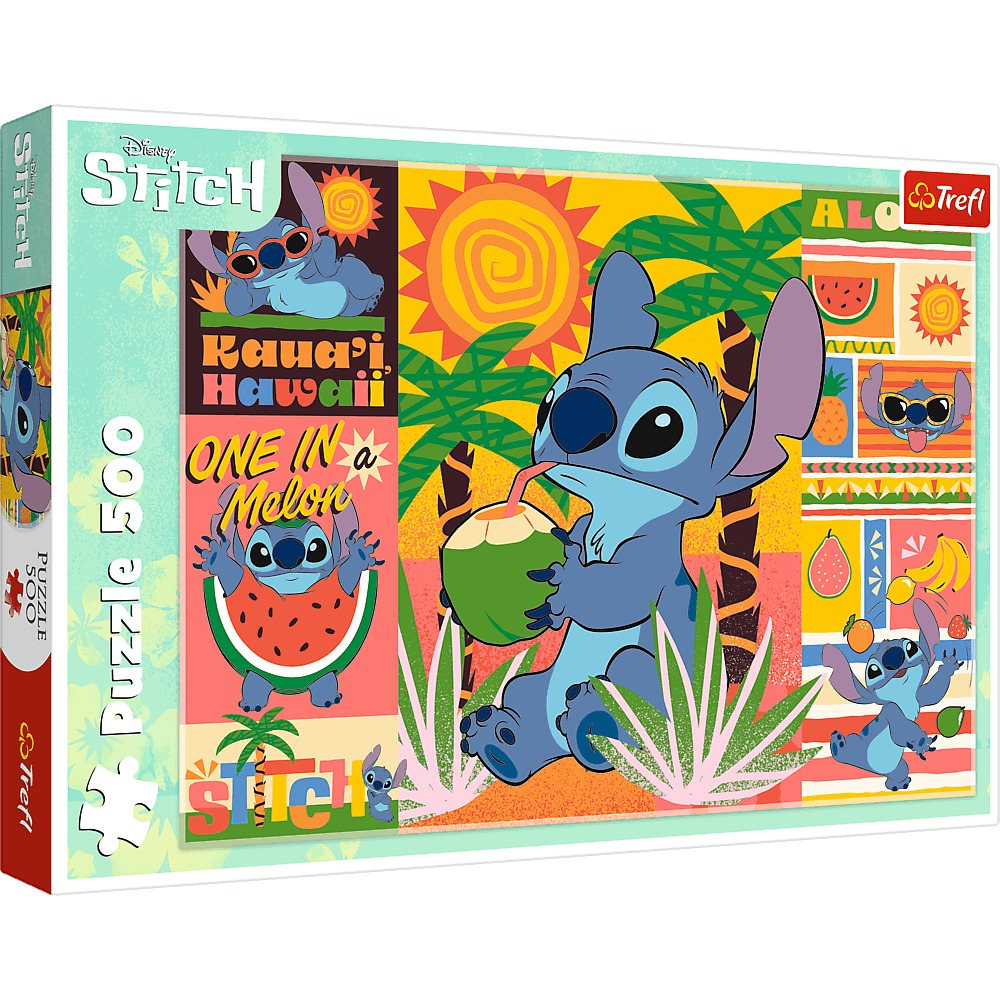 TREFL 37483 Puzzle 500 Wakacje ze Stichem