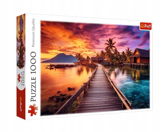 TREFL 10928 Puzzle 1000 Rajska wyspa