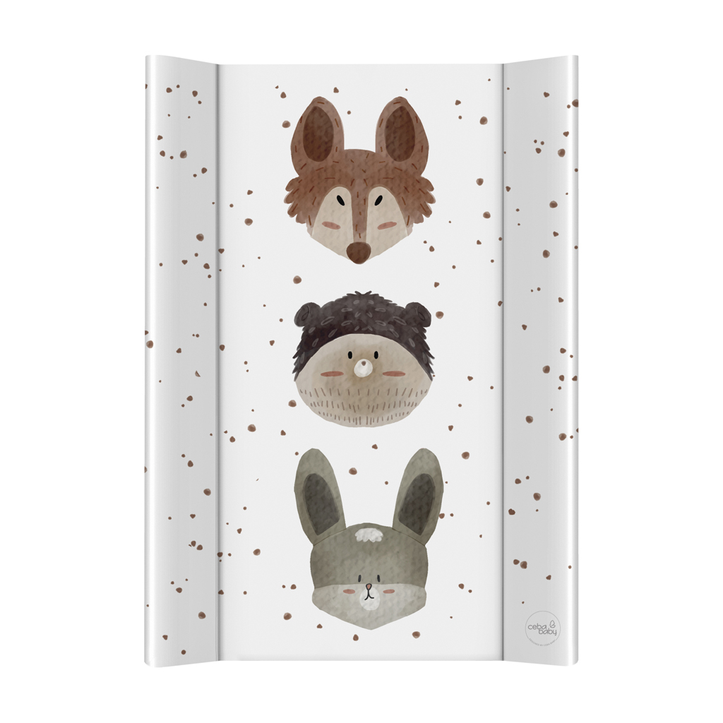 CEBA 216-000-839 Przewijak twardy krótki 50x70 Basic Cute Animals