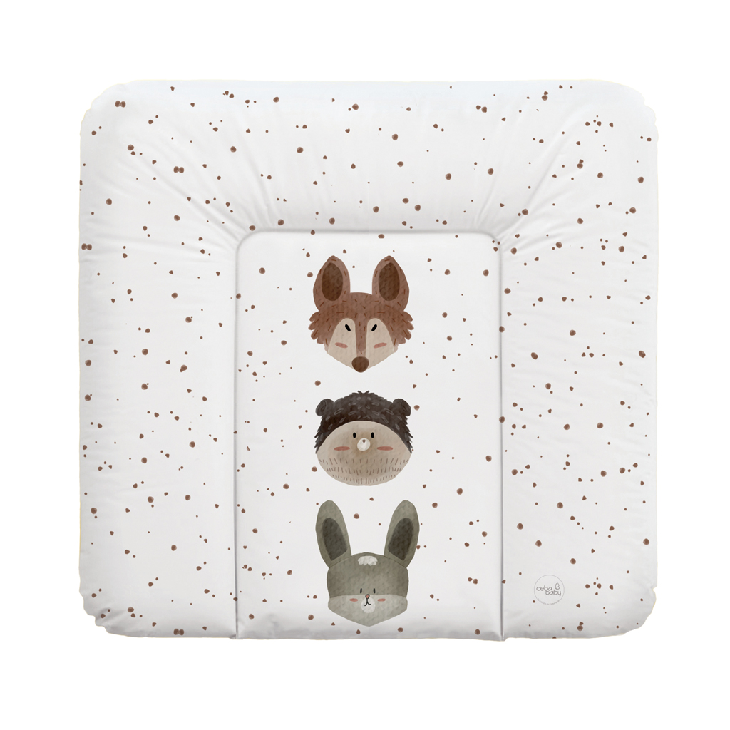 CEBA 144-000-839 Przewijak miękki średni 75x72 Basic Cute Animals