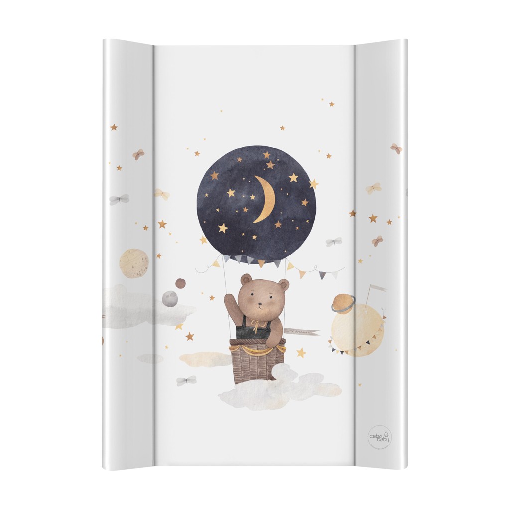 CEBA 102-000-808 Przewijak miękki profilowany krótki 50x70 Basic Cosmic Bear KOSMICZNY MISIU
