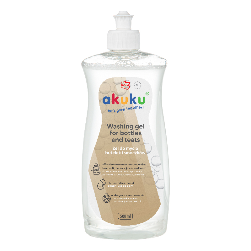 AKUKU A0712 Żel do mycia butelek i smoczków 500ml