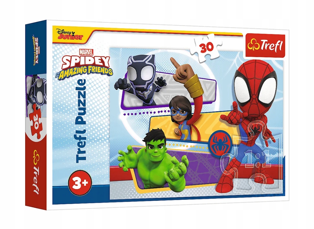 TREFL 18322 Puzzle 30 Odważny Spidey