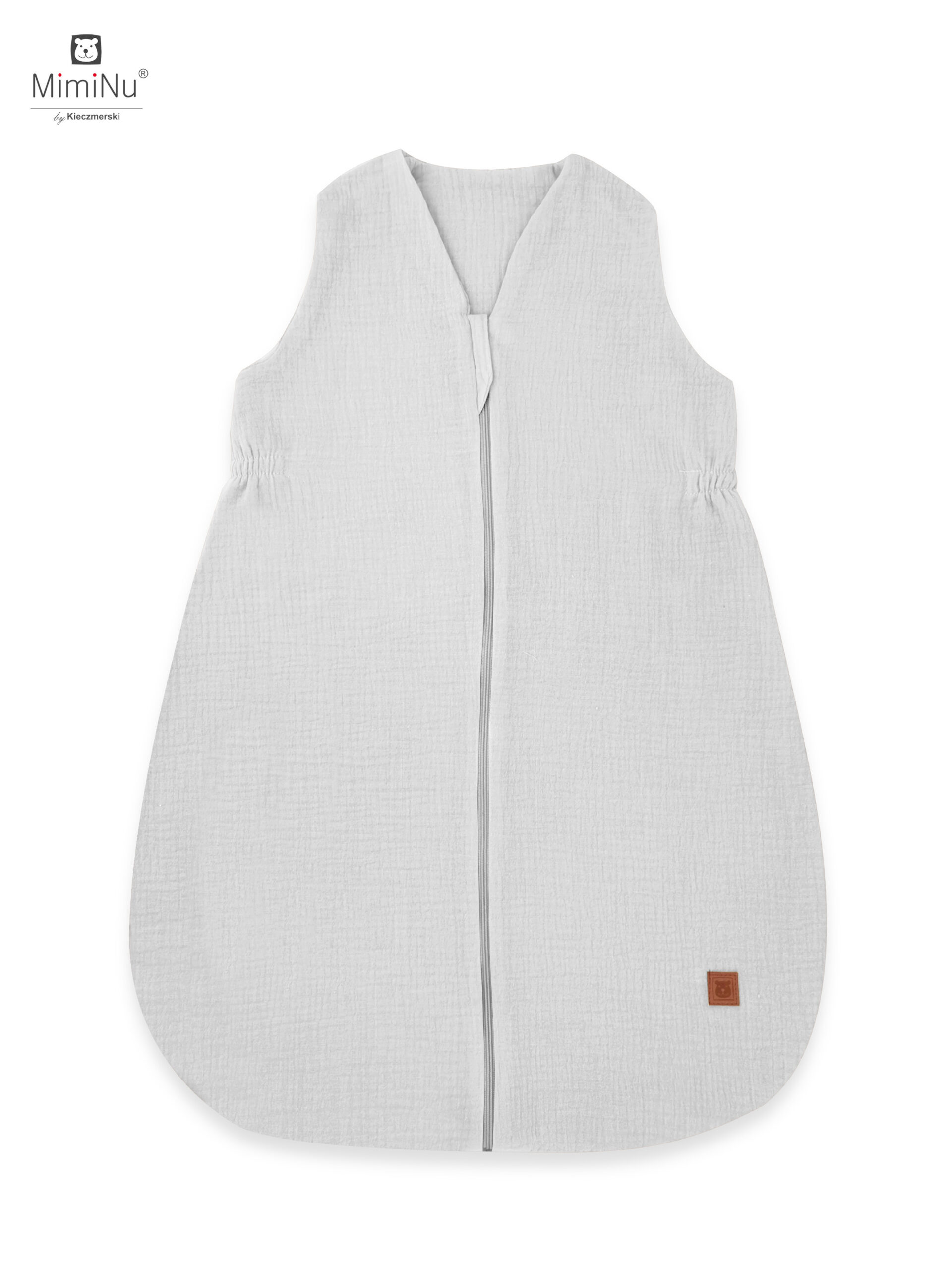KIECZMERSKI Śpiworek letni AVI MUŚLIN bawełna 100% 74 cm, 0,5-1TOG śmietanka