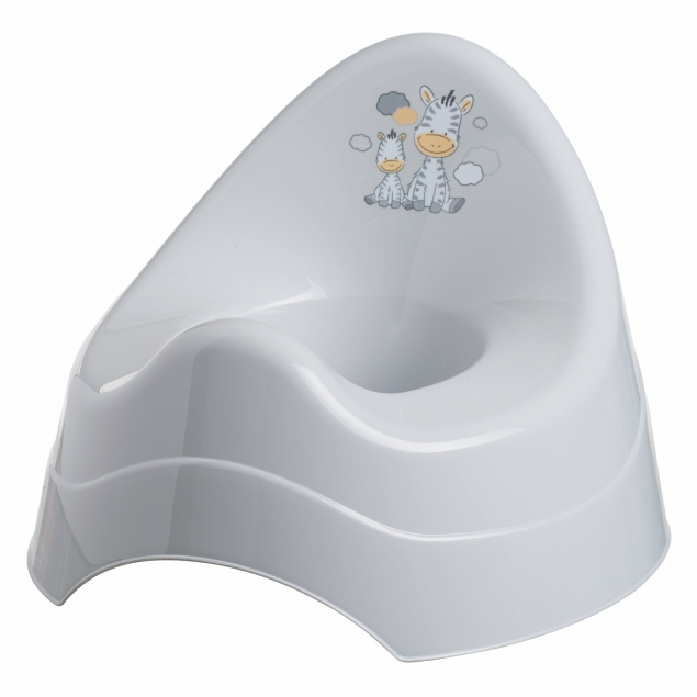 MALTEX Nocnik z pozytywką Zebra szary
