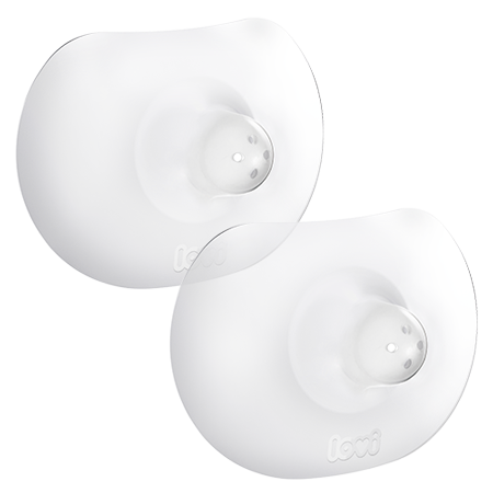 LOVI 5/605 Silikonowe osłonki piersi Skin Touch 2 szt. S