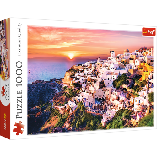 TREFL 10435 Puzzle 1000 Zachód słońca nad Santorini