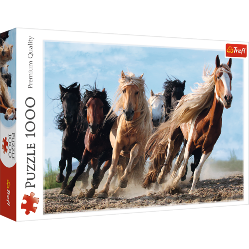 TREFL 10446 Puzzle 1000 Galopujące konie