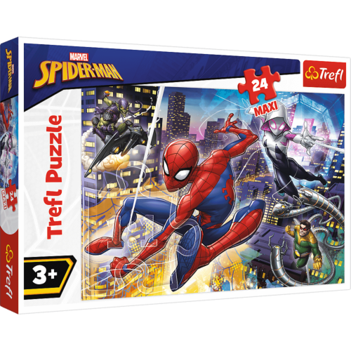 TREFL 14289 Puzzle 24 MAXI Nieustraszony Spider-Man*