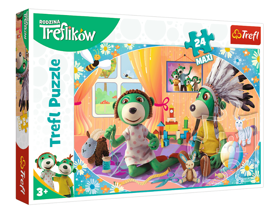 TREFL 14319 Puzzle 24 MAXI Bawmy się razem!