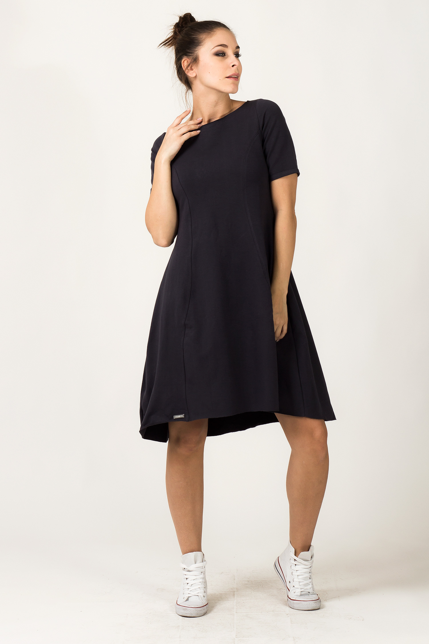 Sukienka Model Nadia 5 Navy - Tessita36033 - Niebieski - obrazek 2
