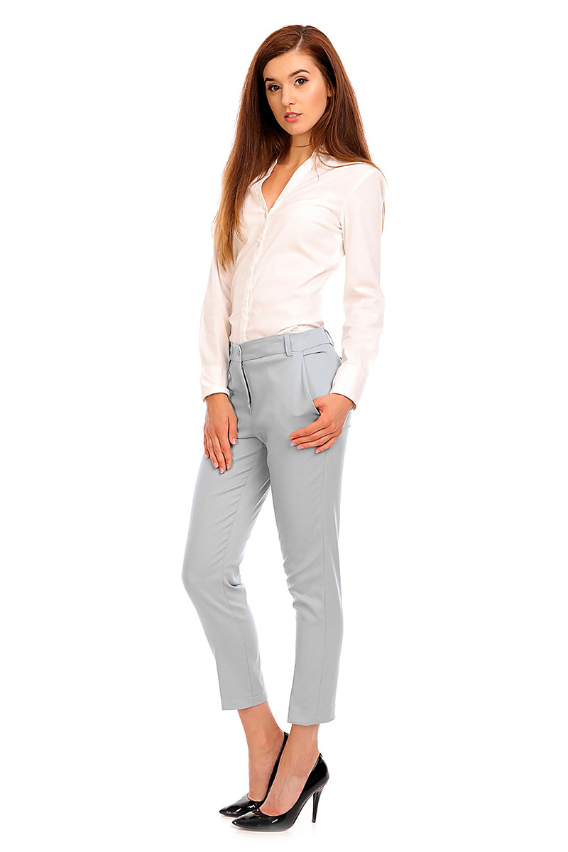 Spodnie Damskie Model 08 Grey - Cabba118957 - Szary - obrazek 2