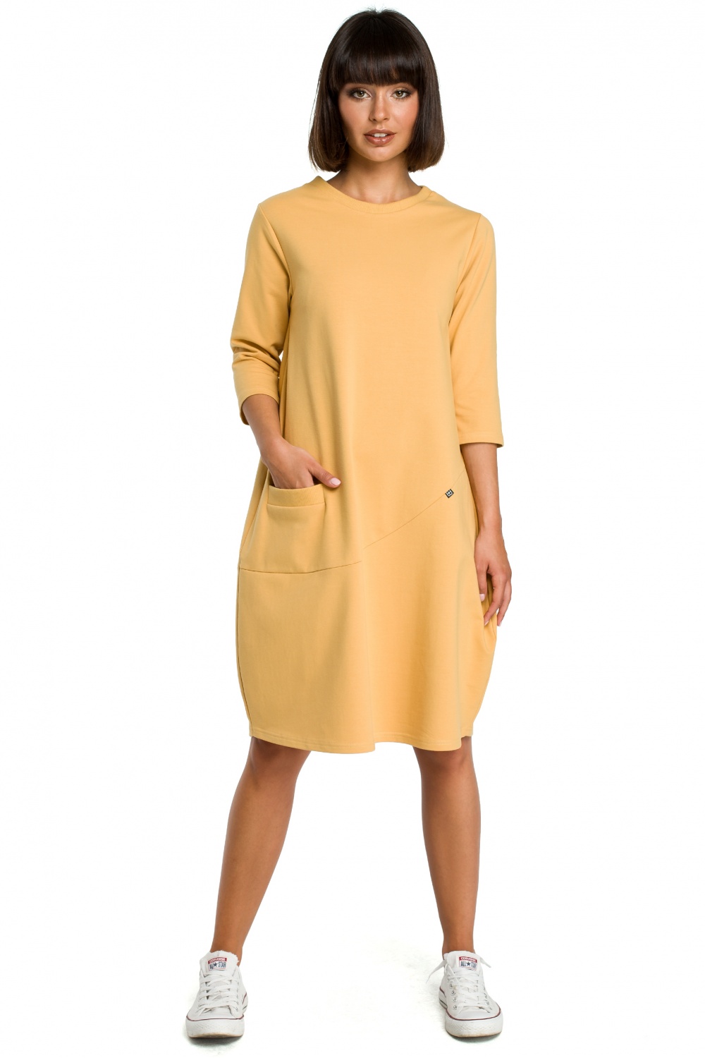 Sukienka Model B083 Yellow - BeWear121649 - Żółty