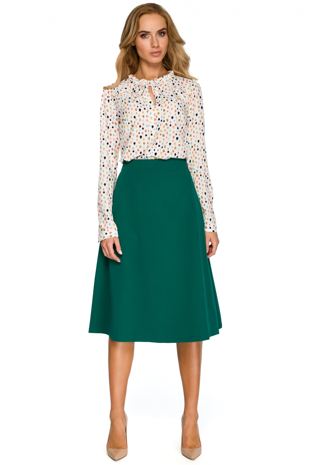 Spódnica Model S133 Green - Stylove124820 - Zielony