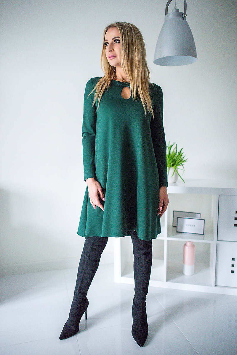 Sukienka Model Orina Green - Jersa125611 - Zielony - obrazek 2