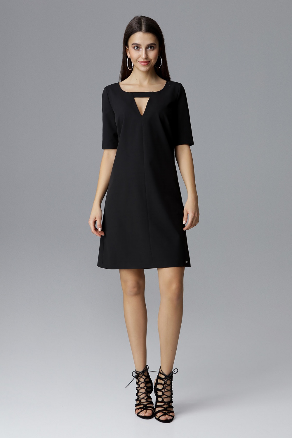 Sukienka Model M634 Black - Figl126012 - Czarny