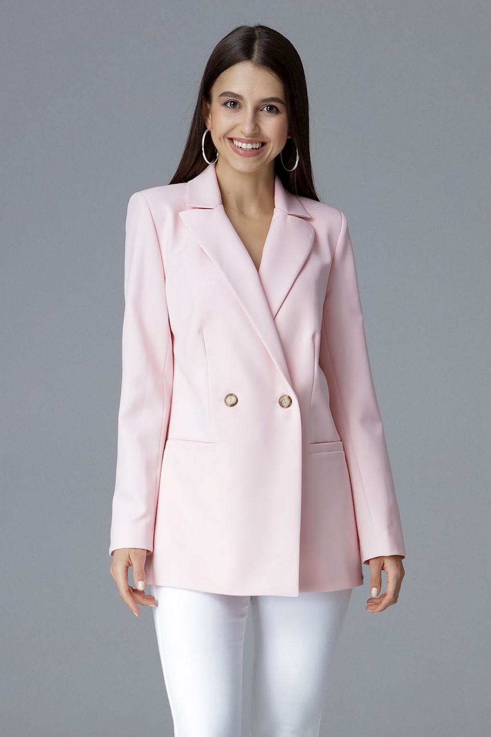 Żakiet Model M642 Pink - Figl126195 - Różowy