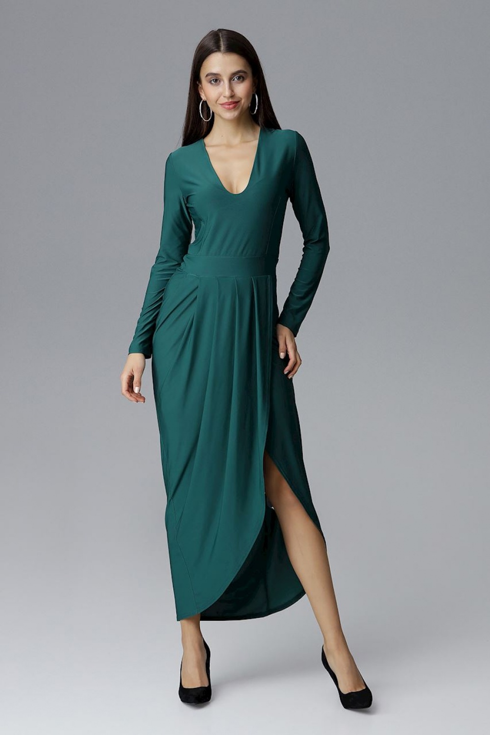 Sukienka Model M636 Green - Figl126214 - Zielony