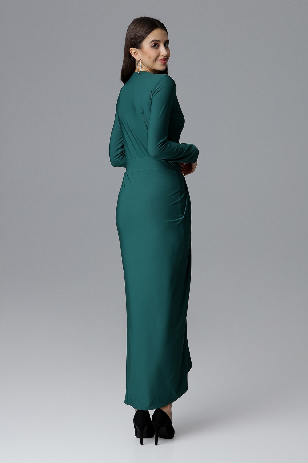 Sukienka Model M636 Green - Figl126214 - Zielony - obrazek 3