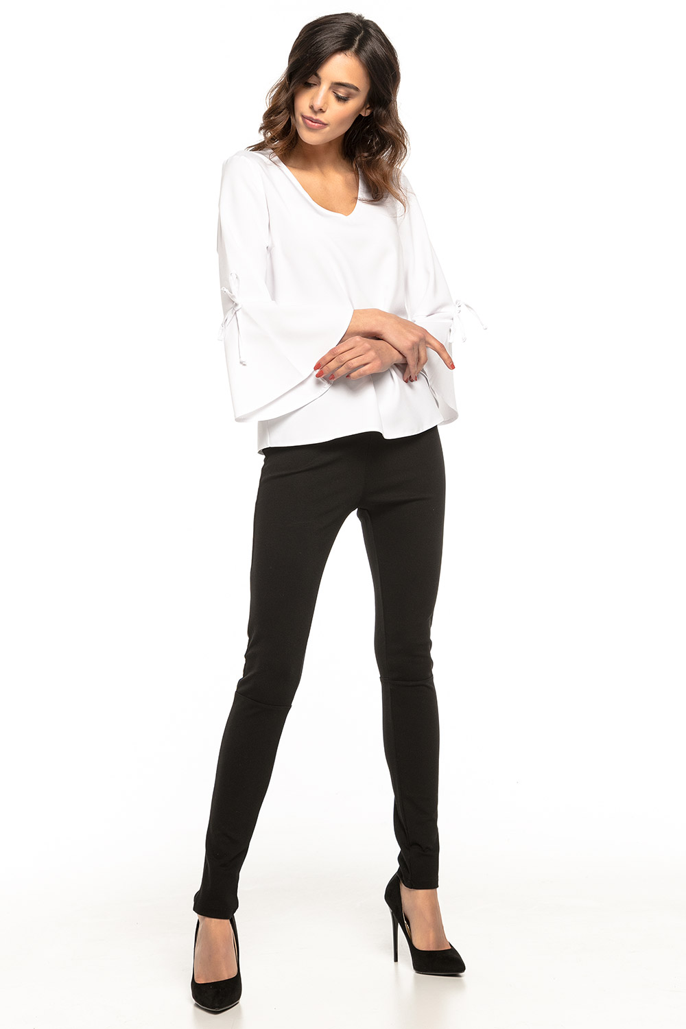 Bluzka Model T274/1 White - Tessita127873 - Biały