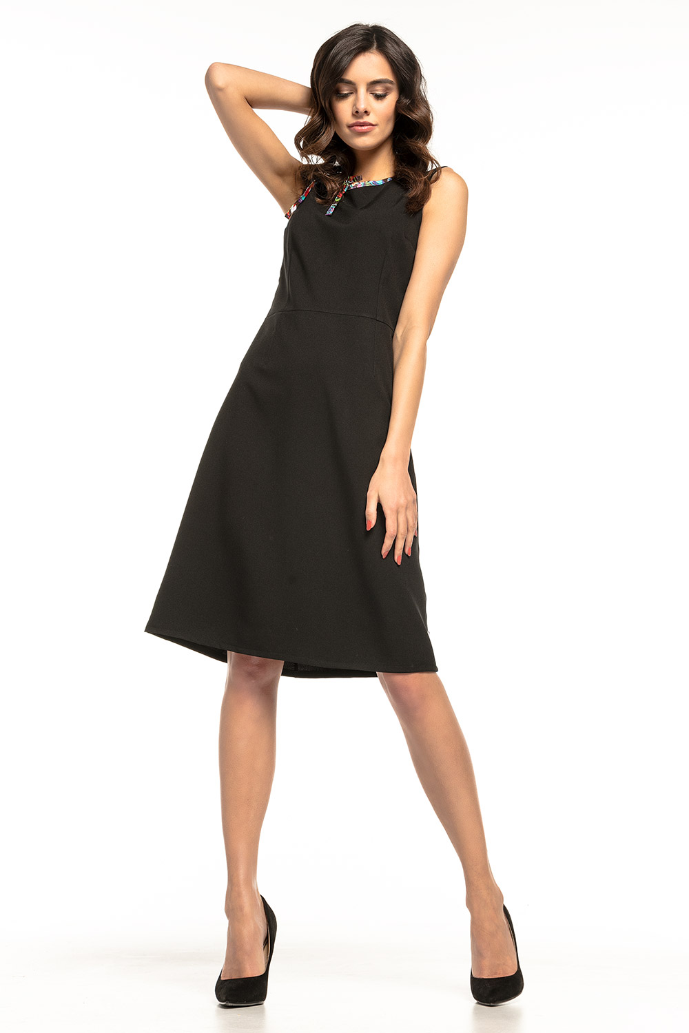 Sukienka Model T264/4 Black/Corol - Tessita127938 - Czarny