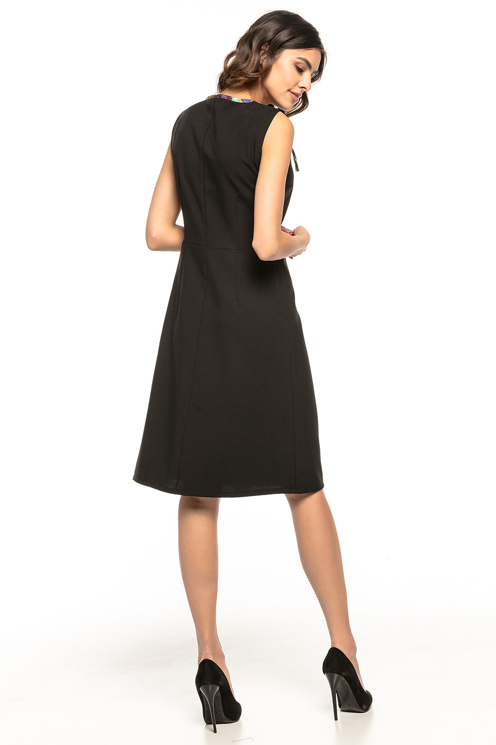 Sukienka Model T264/4 Black/Corol - Tessita127938 - Czarny - obrazek 3