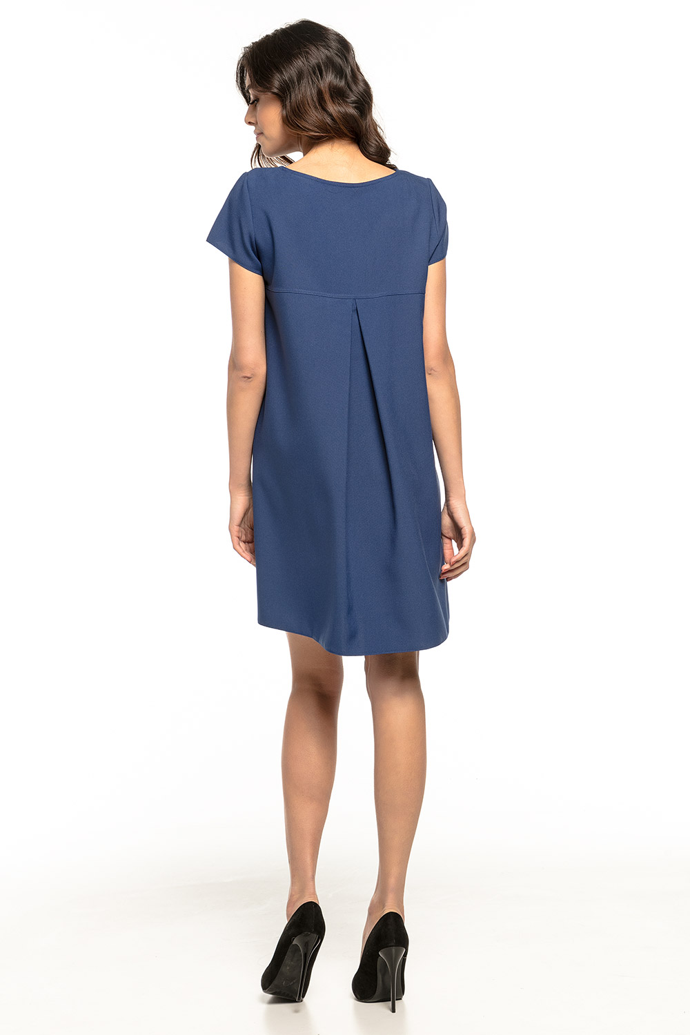 Sukienka Model T261/4 Navy - Tessita127950 - Granatowy - obrazek 3