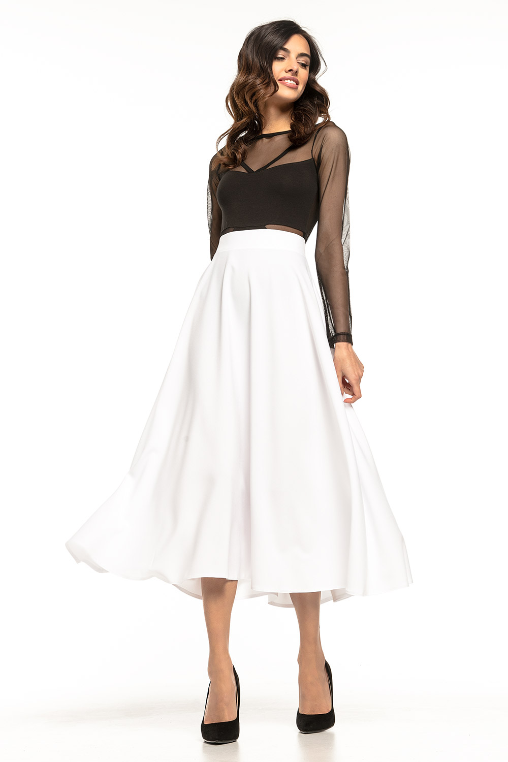 Spódnica Model T260/1 White - Tessita127961 - Biały - obrazek 2