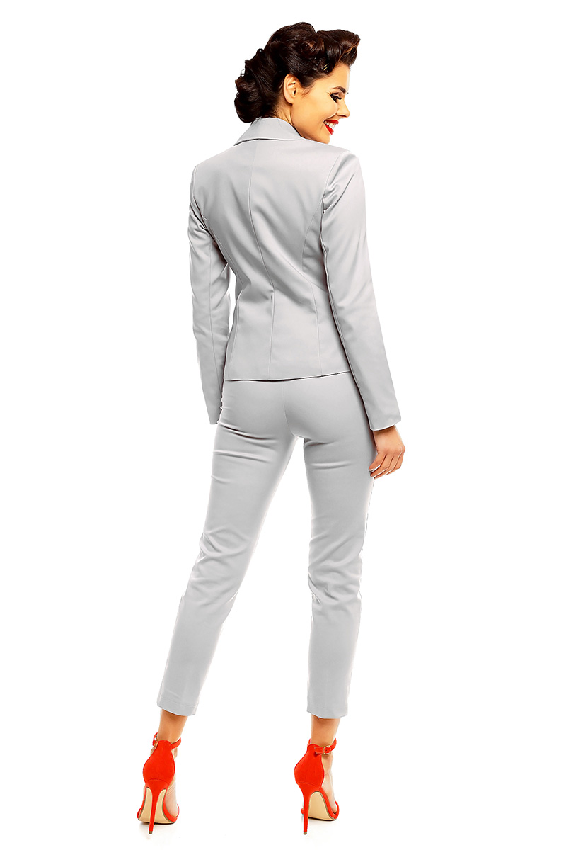 Żakiet Model 03 Grey - Cabba128509 - Szary - obrazek 3