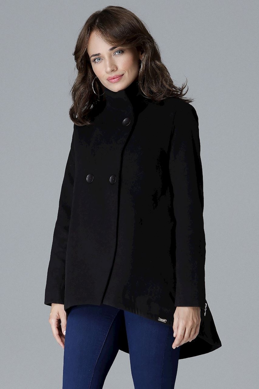 Kurtka Damska Model L021 Black - Lenitif128522 - Czarny