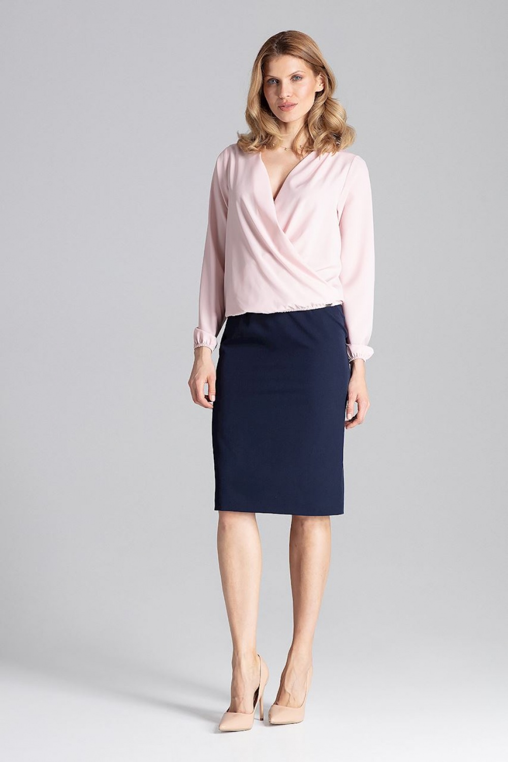 Bluzka Model M659 Pink - Figl129768 - Różowy - obrazek 4