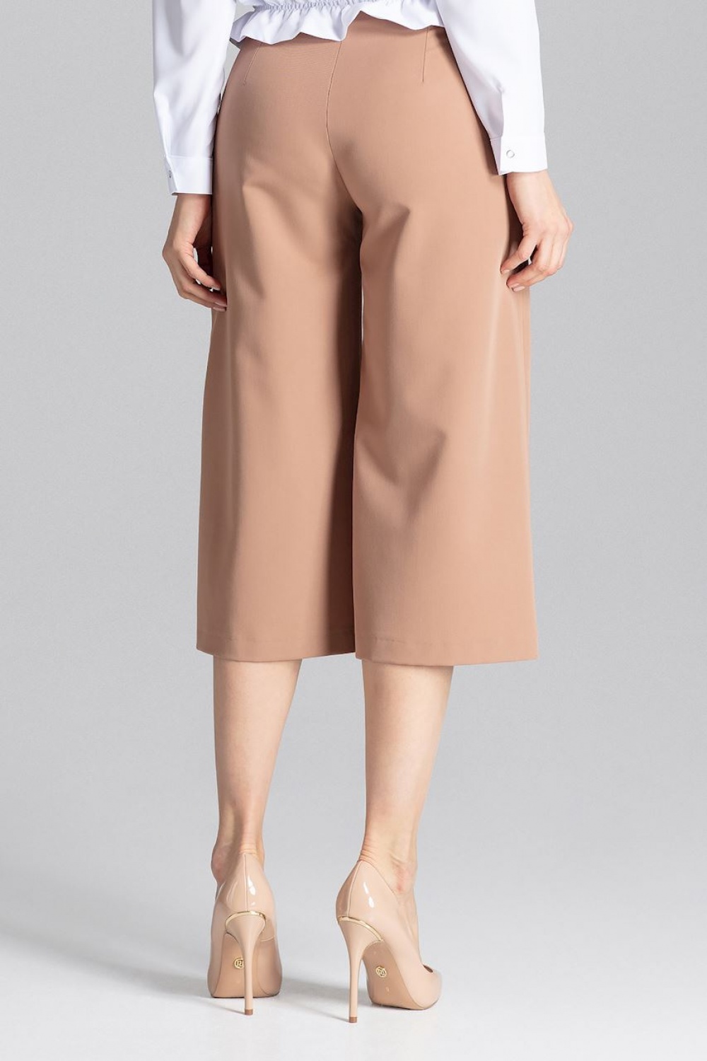 Spodnie Damskie Model M655 Brown - Figl129787 - Brązowy - obrazek 3