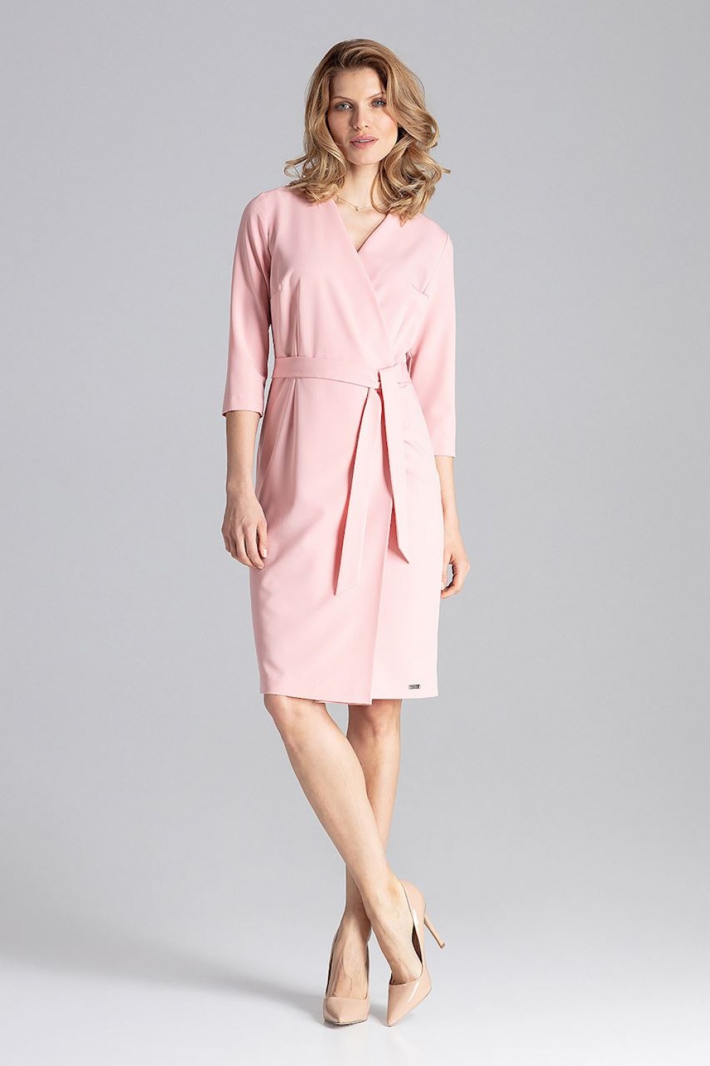 Sukienka Model M654 Pink - Figl129796 - Różowy