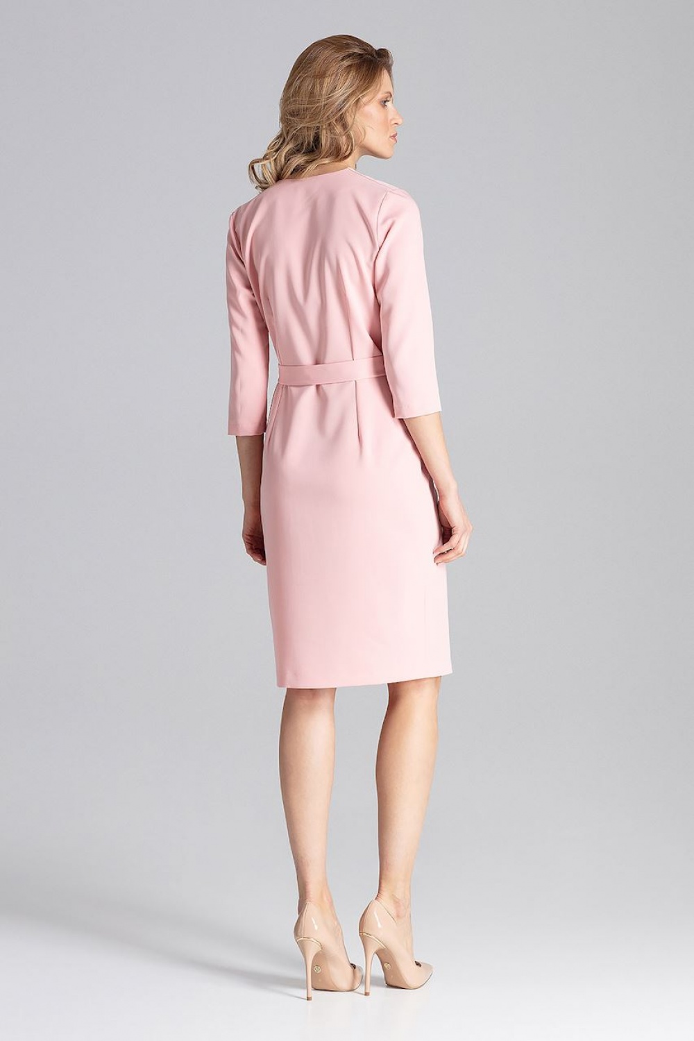 Sukienka Model M654 Pink - Figl129796 - Różowy - obrazek 3