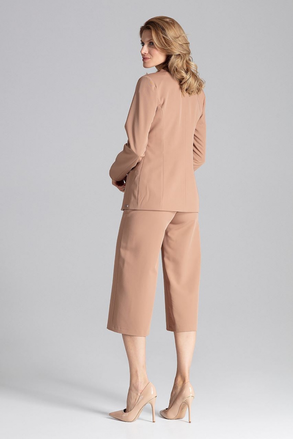Żakiet Model M653 Brown - Figl129803 - Brązowy - obrazek 3