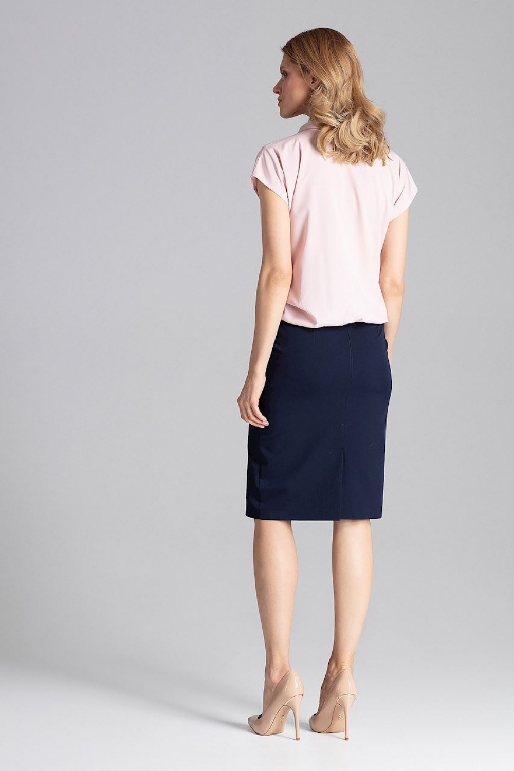 Bluzka Model M652 Pink - Figl129816 - Różowy - obrazek 3