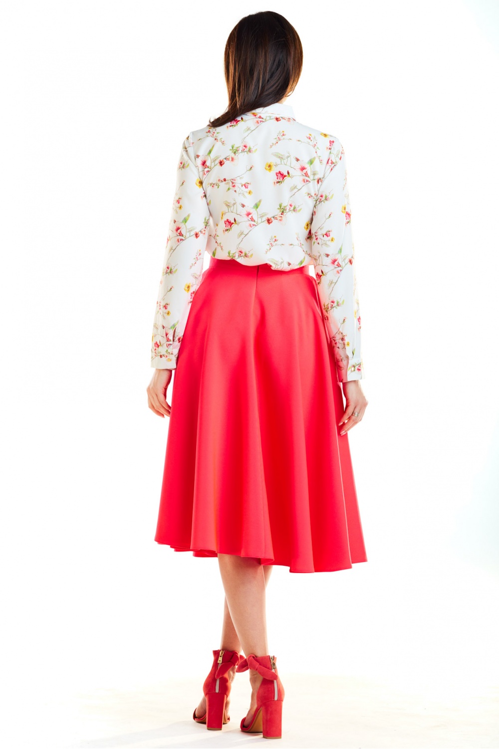 Spódnica Model A256 Pink - awama129951 - Różowy - obrazek 3