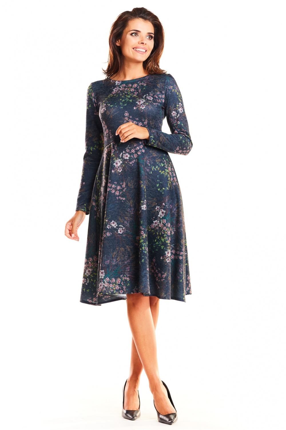 Sukienka Model A250 Navy - awama129990 - Granatowy