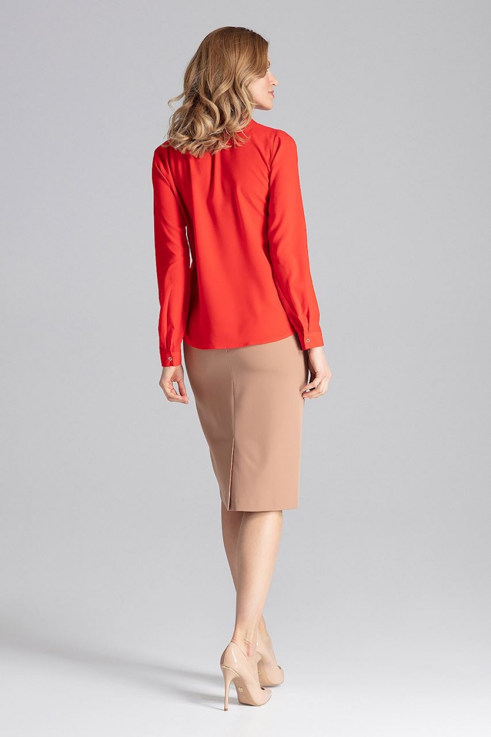 Bluzka Model M621 Red - Figl130149 - Czerwony - obrazek 3