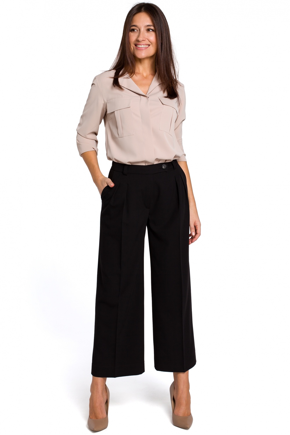 Spodnie Damskie Model S139 Black - Stylove130474 - Czarny